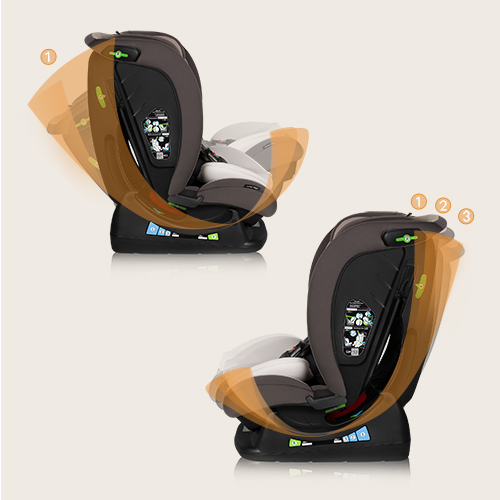 lionelo Aart i-Size Beige Latte — Kindersitz